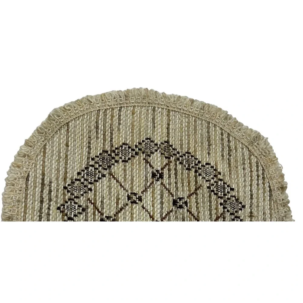 VTG Southwestern Woven‎ Placemats Large Round Doily Table Native American Design